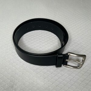 Men's Belts, Size 34, Fossil, Leather, Black